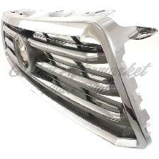 Toyota Highlander 2008-2010 Grille Chrome/Black - Photo 2