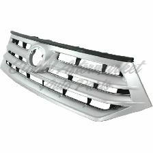 Toyota Highlander 2011-2013 Grille Painted Silver - Photo 3