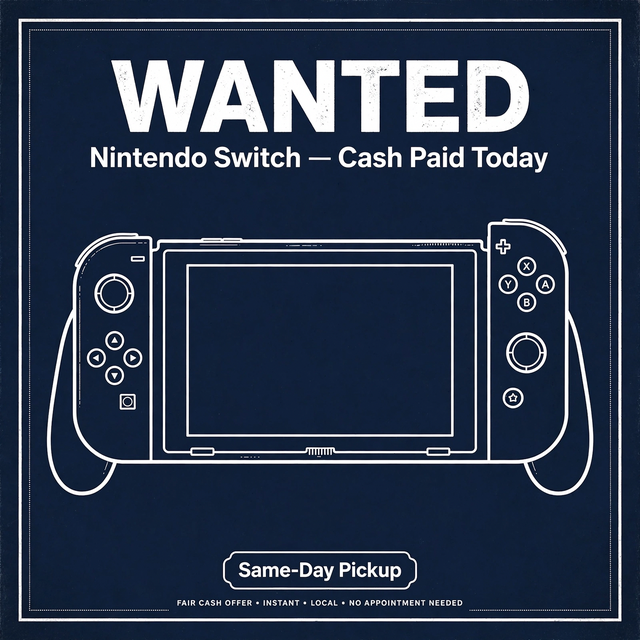 I Buy Switch OLED — Cash Same Day, Hamilton Pickup