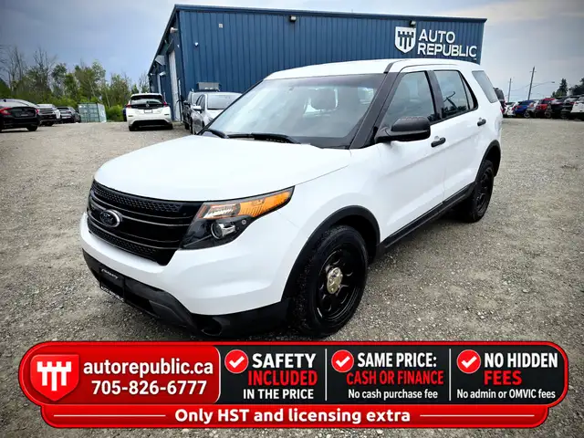 2014 Ford Police Interceptor Utility Certified