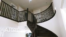 Interior Stairs work .treads , Risers,Iron Spindles, Railing - Photo 8