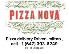 Pizza delivery - milton , call  1 (647) 303-6249