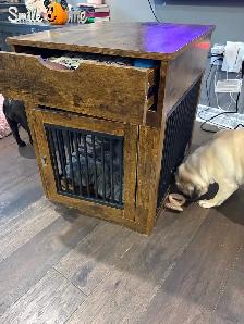 furniture dog crate