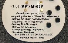 GUITAREMEDY - GUITAR SET UPS in Montreal ( Guitar Luthier   - Co - Photo 3