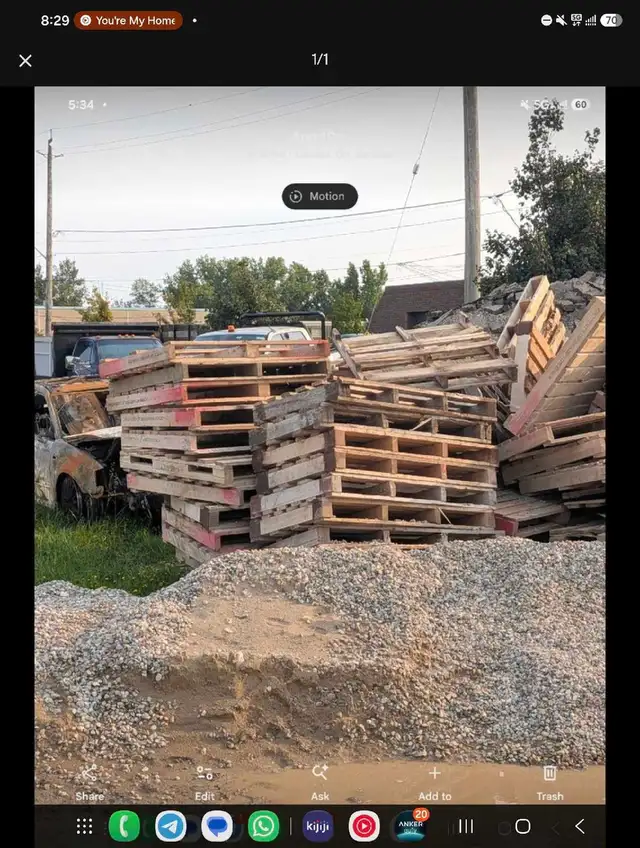 Skid I pay $200 cash to remove them