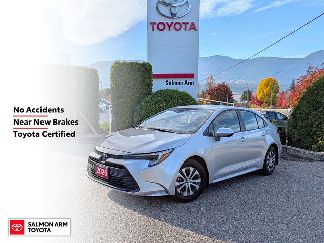 2026 Toyota Corolla Hybrid LE LE AWD, NO ACCIDENTS, NEAR NEW...