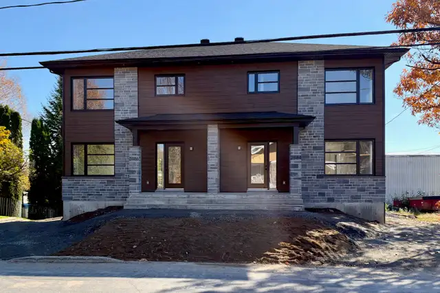 MAISON NEUVE HAUT DE GAMME À LOUER – SAINT-ROMUALD, LÉVIS
