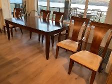 Dining table with 6 chairs .  Dining table is 96" x 44" - Photo 2