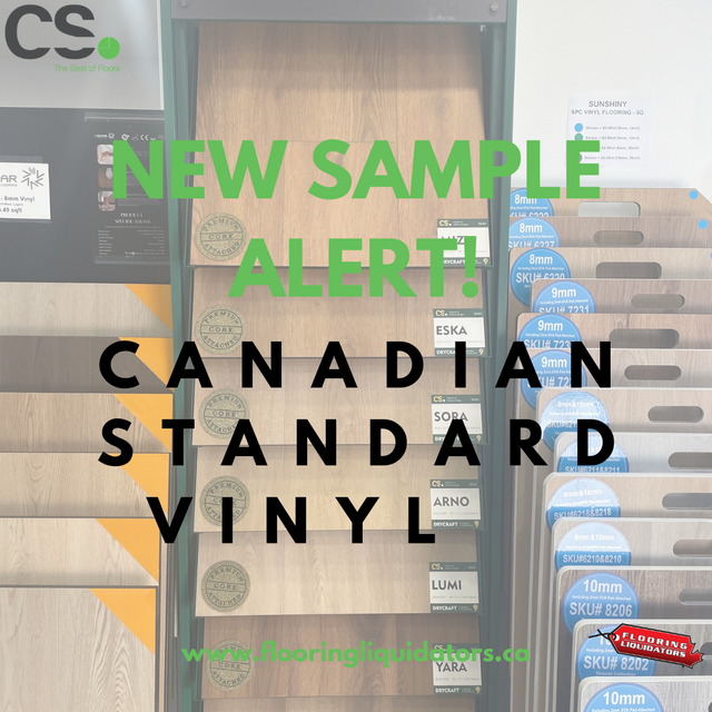 Canadian Standard Vinyl Sample Alert