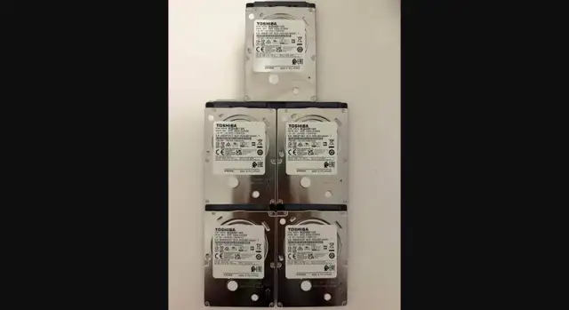 Toshiba 1TB 2.5' Internal Hard Drive MQ04ABF100V - New