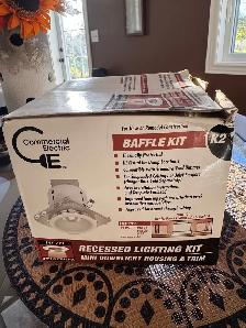 Commercial Electric Recessed Lighting Kit – New, Unused –