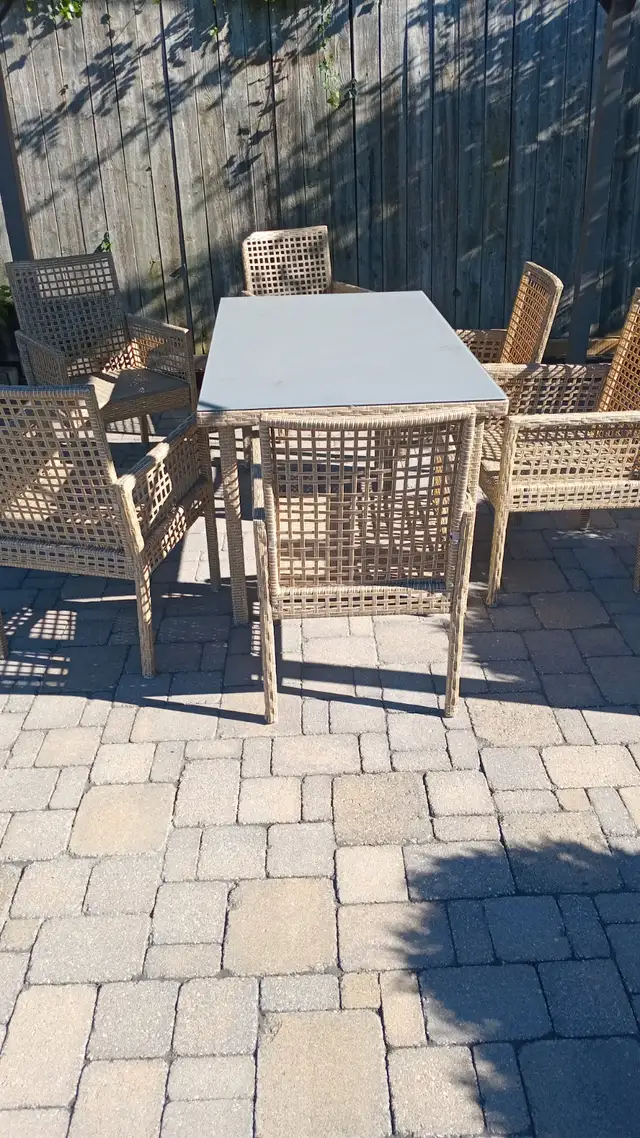 Patio Furniture 2 years old asking $150 OBO