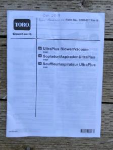 Toro UltraPlus Blower/Vacuum - Photo 3