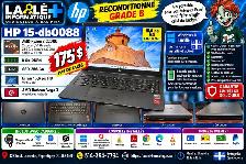 HP 15-db0088 — AMD Ryzen 3 2200U — 8 Go DDR4 — 256 Go SSD —