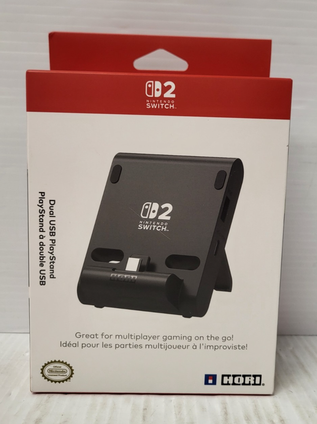 (N94027-2) Hori NSX-002U Dual USB Playstand for Switch 2