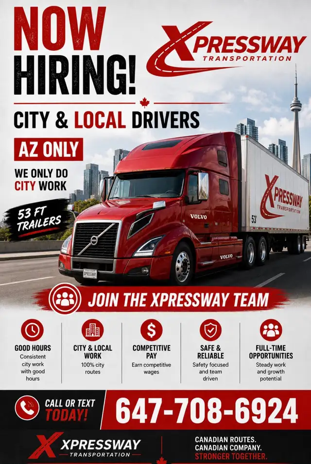 AZ DRIVER (LOCAL CITY WORK)