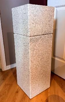 Faux Stone Look Planter/Pedestal