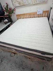 Brand New King Size 12-Inch Pocket Coil Mattress Special $199 - Photo 2
