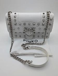 (B1815) Pinko White Crossbody Bag