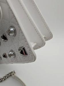 (B1815) Pinko White Crossbody Bag - Photo 9