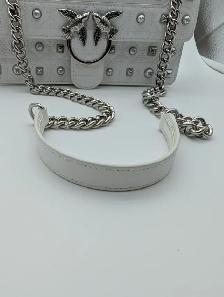 (B1815) Pinko White Crossbody Bag - Photo 10