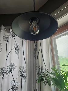 2 Hanging Pendant Lights — Cage   Industrial Style, New - Photo 6