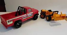 Tonka camion 11062, Trencher 52900 vintage 1980's truck.