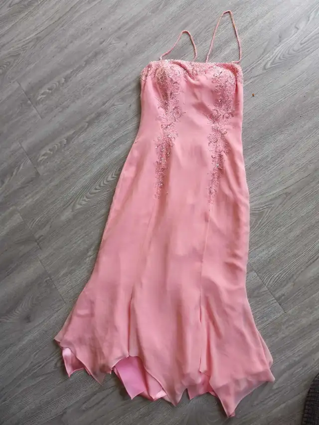 pink dress small