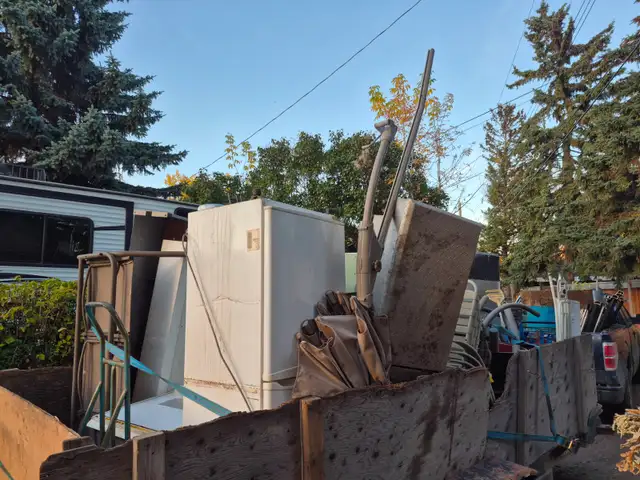 We recycle scrap metal for free!