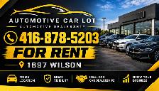 Automotive Car lot for rent (business for sale)