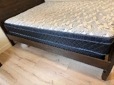 Queen Bed with Frame and Mattress - Photo 3