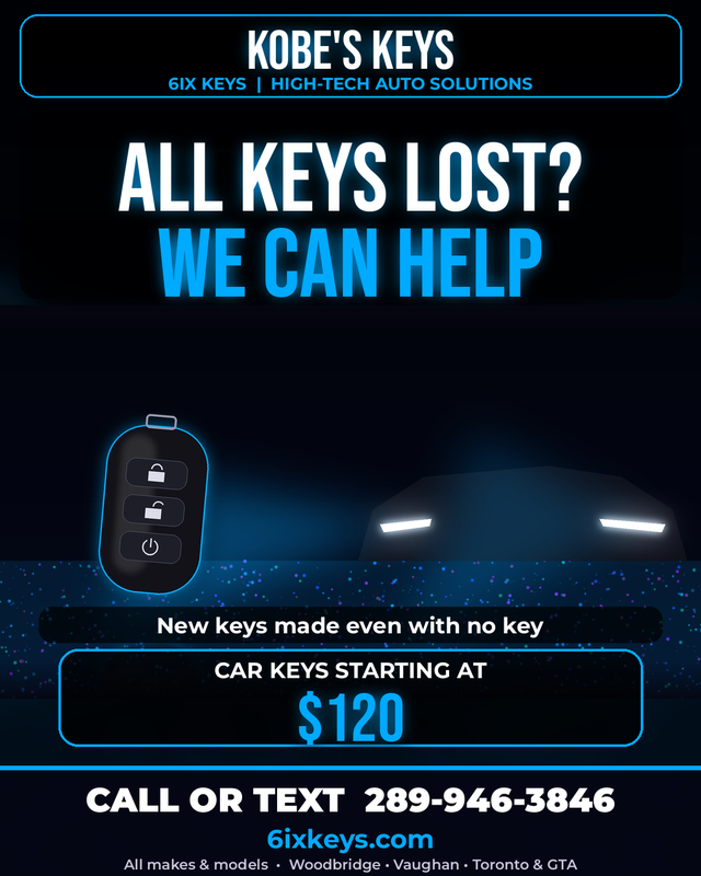 All Keys Lost? New Car Key Made - From $120