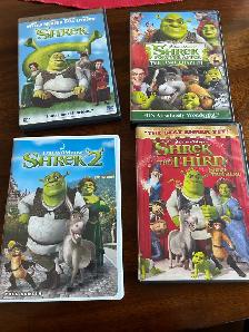 shrek dvds