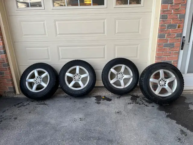 Winter Tires on Wheels