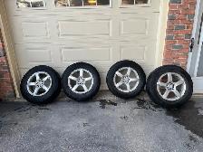 Winter Tires on Wheels