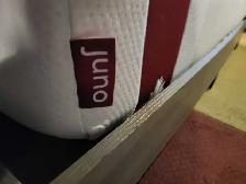 twin platform bed and mattress for sale in great shape - Photo 3