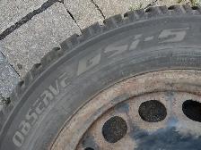 215-60R16x4 pneu hiver Toyo-jante Volkwagen Passat 2017 - Photo 9