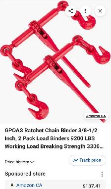 1/2 Inch CHAIN RATCHETING BOOMERS - Photo 5