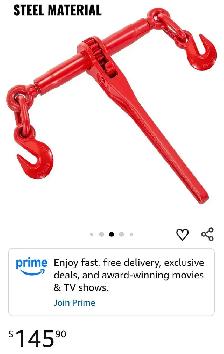 3/8 Inch CHAIN RATCHETING BOOMERS - Photo 5