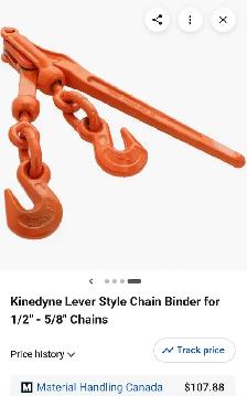 1/2 Inch Double CHAIN RATCHETING BOOMERS - Photo 4