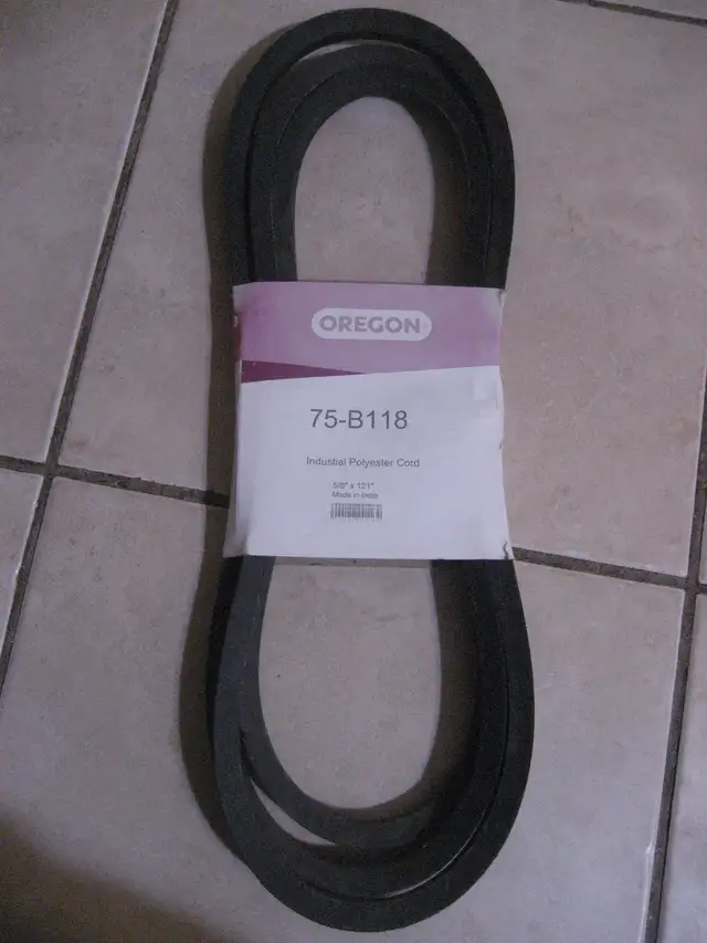 Oregon 75-B118 mower deck belt 5/8 x 121