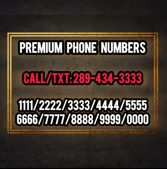 Premium Phone Numbers Memorable Vip Phone Numbers