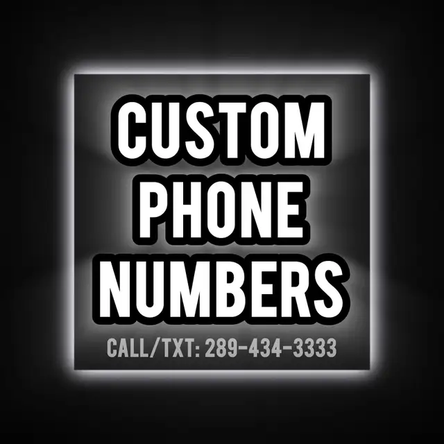 Custom Phone Numbers Vip Phone Numbers