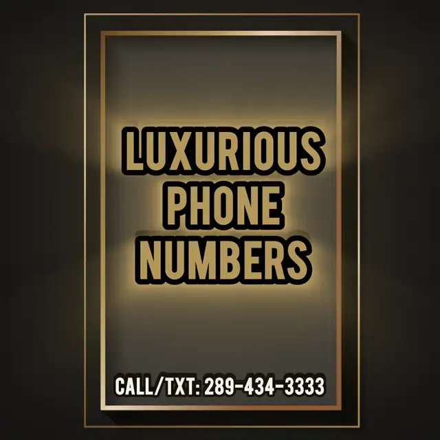 Luxurious Phone Numbers Premium Vip Phone Numbers