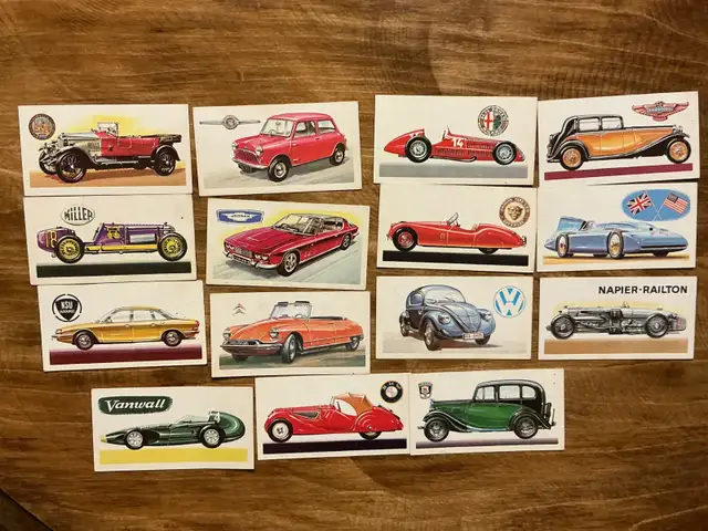 15. 1968 Brooke Bond Tea History of The Motor Car Cards !
