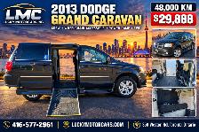 2013 Dodge Grand Caravan CREW-WHEELCHAIR ACCESSIBLE-POWER RAMP