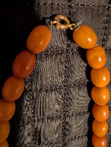 Vintage - Rare - Butterscotch Baltic Amber Necklace - Photo 2
