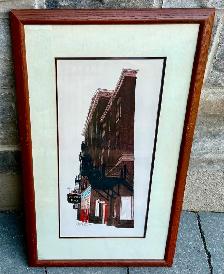"Massey Hall" Wood Framed Print (Numbered & Signed D. Crighton) - Photo 2