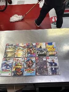 Jeux de switch à 40$ et