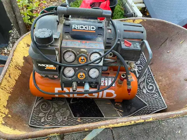 double tank air compressor